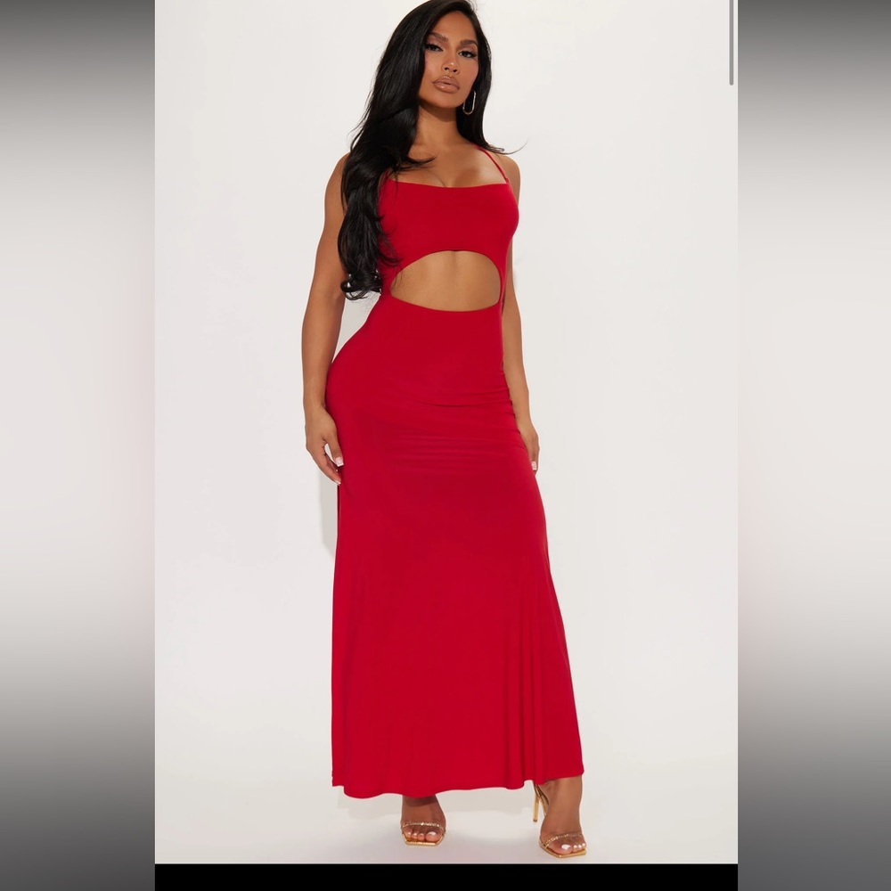 Beautiful red dress